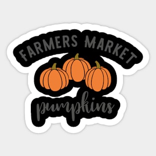 Farmers Market Sticker